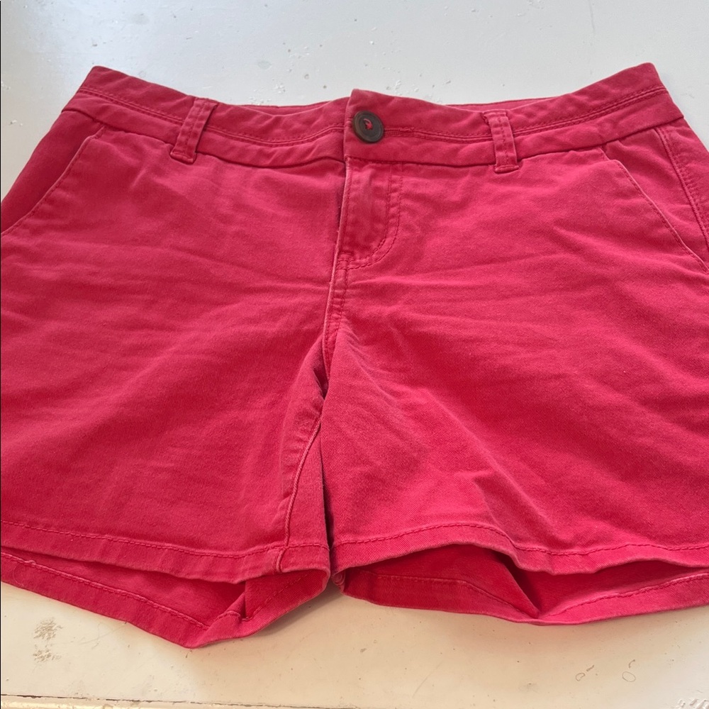 Maurice’s Sz 1/2 Waist 30 Red MidRise Shorts